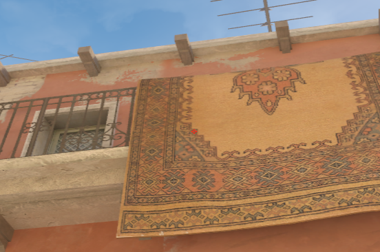 Mirage smoke lineup Window Smoke — throw 4, precise aim point
