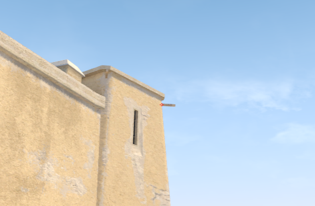 Mirage smoke lineup CT Smoke — throw 1, precise aim point