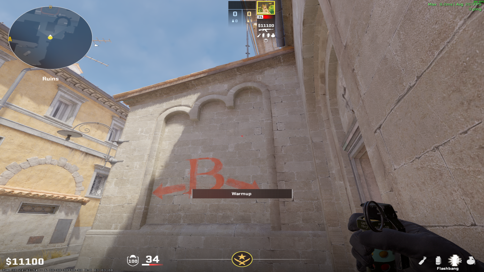 Inferno flash lineup Unnamed flash lineup — throw 1, where to aim