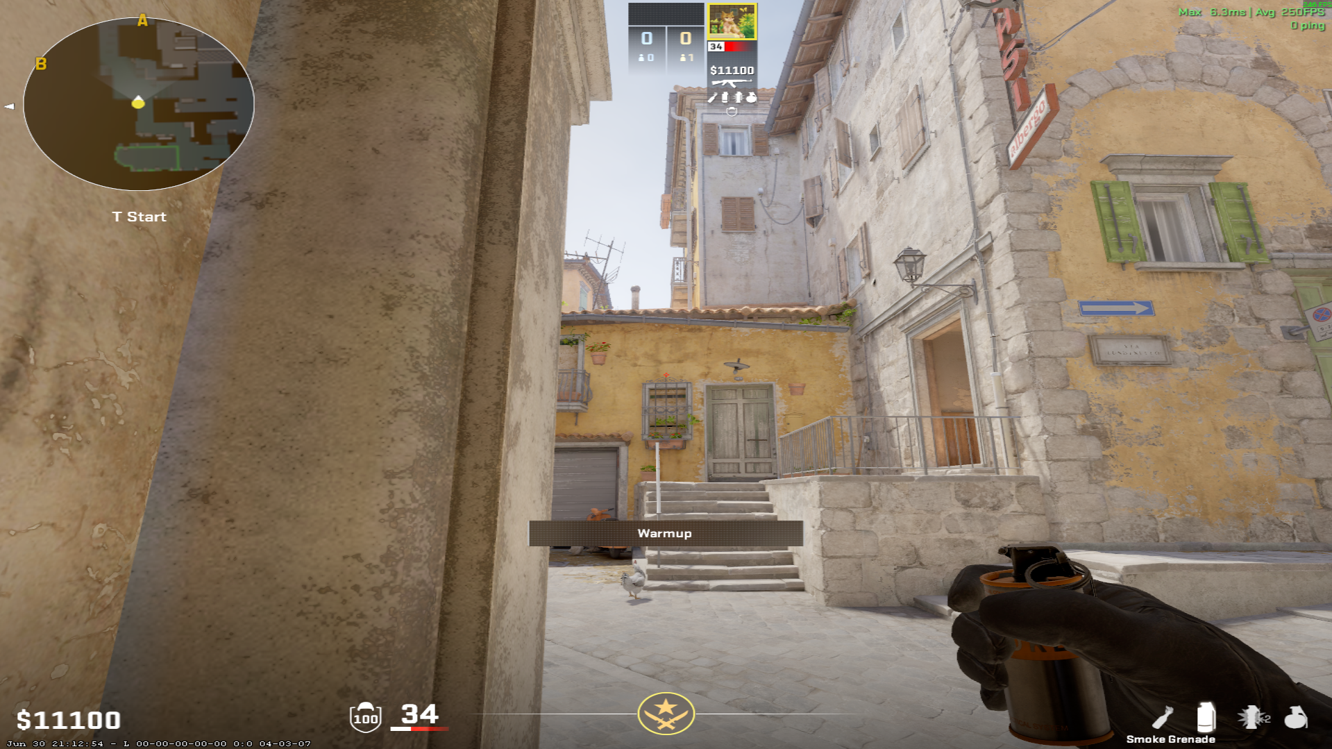 Inferno smoke lineup Mid Smoke from T Spawn — throw 1, where to aim