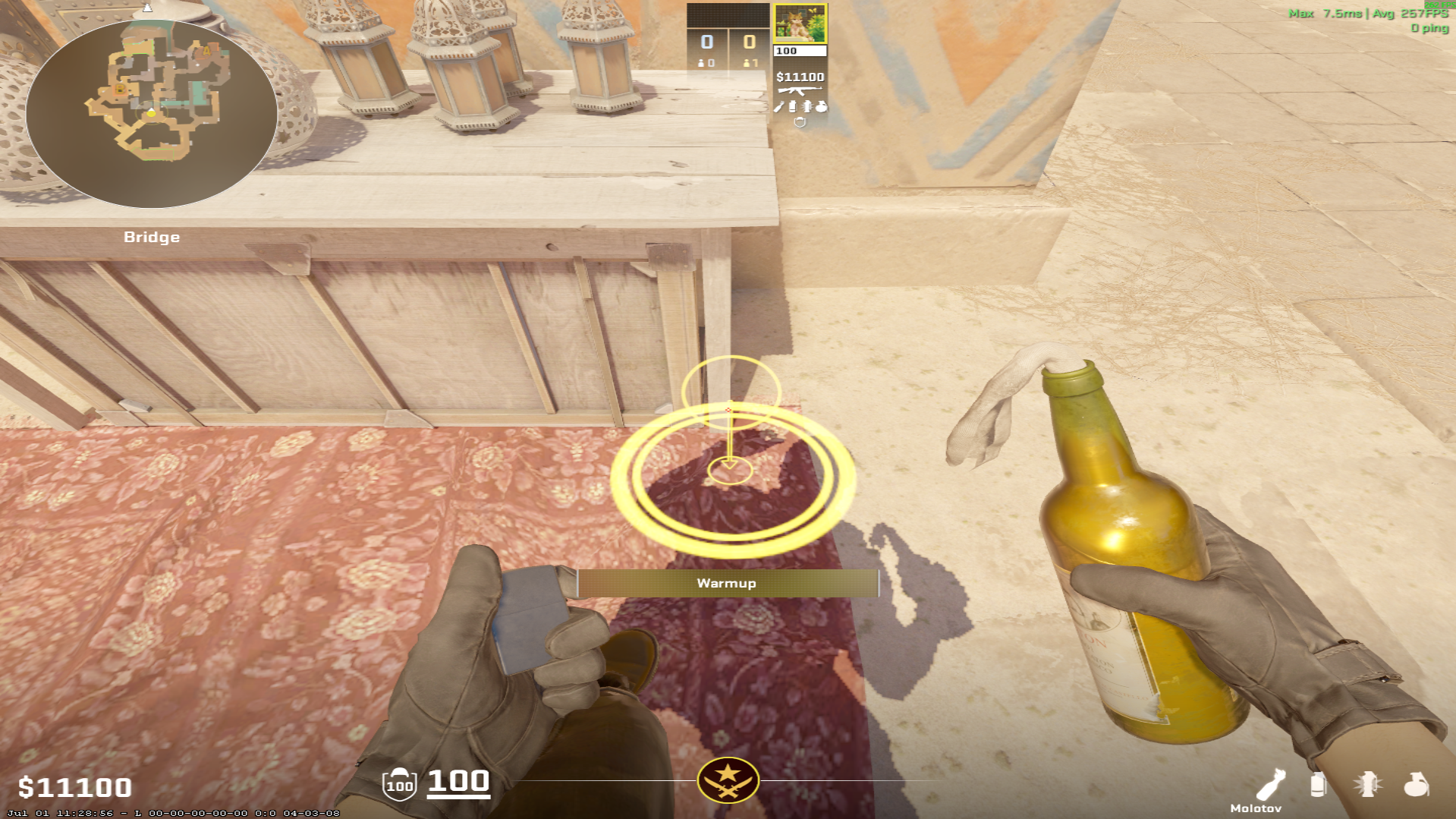 Anubis molotov lineup Window Molotov — throw 1, where to stand