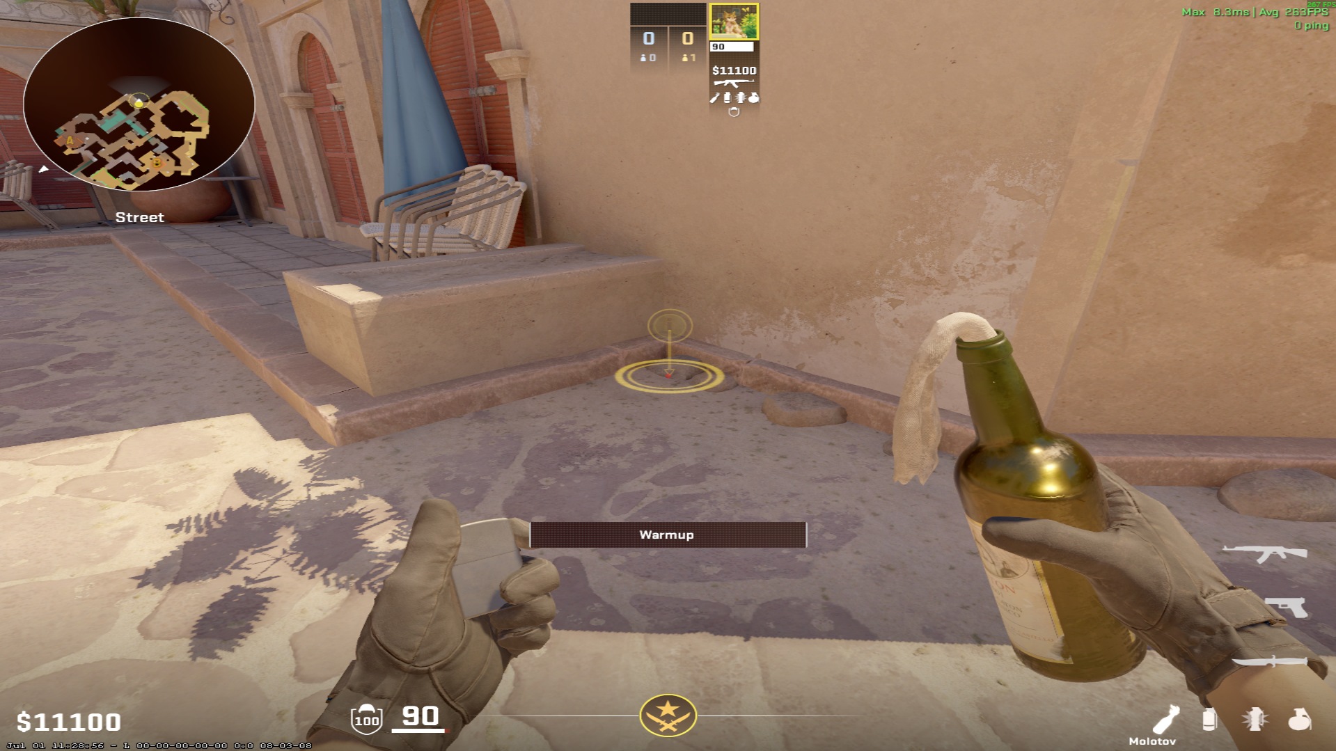 Anubis molotov lineup Window Molotov — throw 2, where to stand