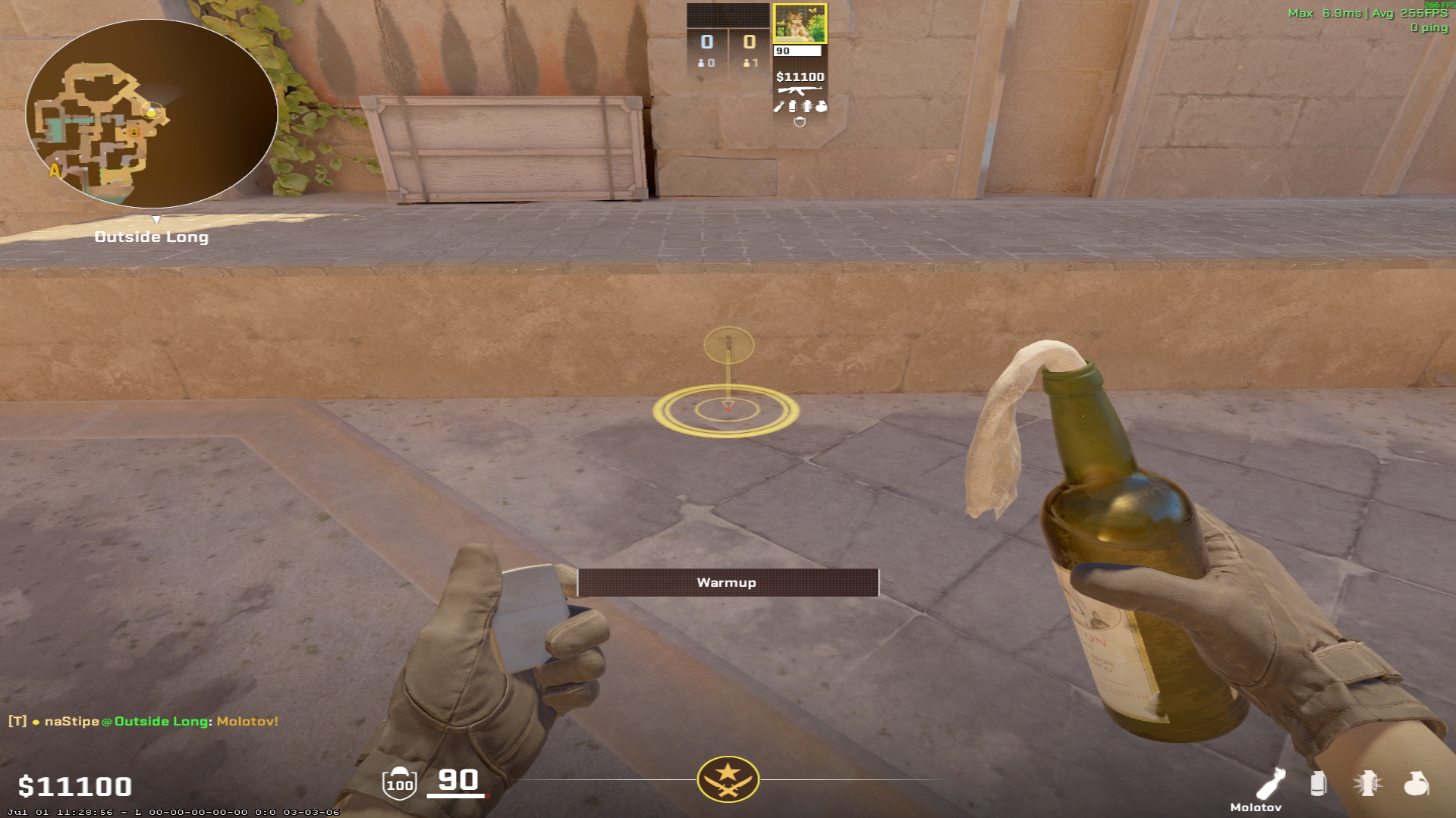 Anubis molotov lineup Pillar Molotov — throw 1, where to stand (1)