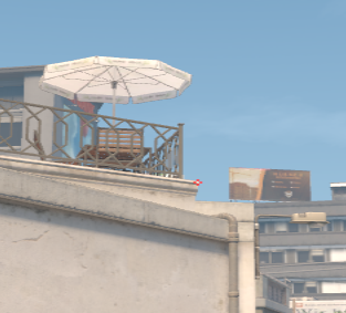 Overpass smoke lineup Garbage Smoke — throw 1, precise aim point