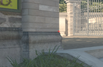 Overpass smoke lineup Toilets Smoke — throw 1, precise aim point