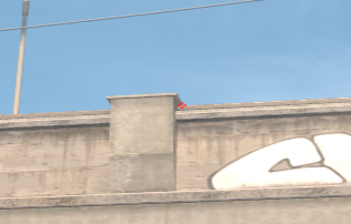 Overpass smoke lineup B Site Smoke — throw 1, precise aim point