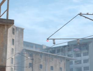 Overpass smoke lineup Monster Smoke from CT — throw 1, precise aim point