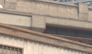 Overpass flash lineup B Site Flash — throw 1, precise aim point