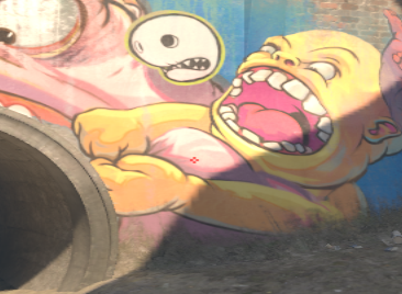 Overpass flash lineup B Flash Over Monster (#2) — throw 1, precise aim point