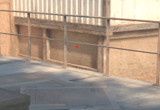 Overpass molotov lineup B Site Molotov — throw 3, precise aim point