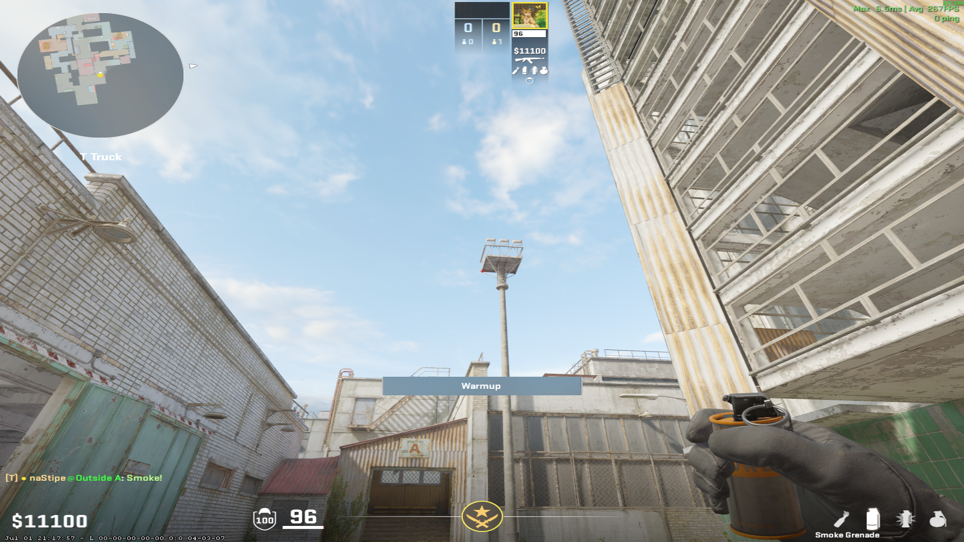 Cache smoke lineup Highway Smoke — throw 2, where to aim