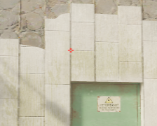 Cache smoke lineup B Ramp Smoke — throw 2, precise aim point