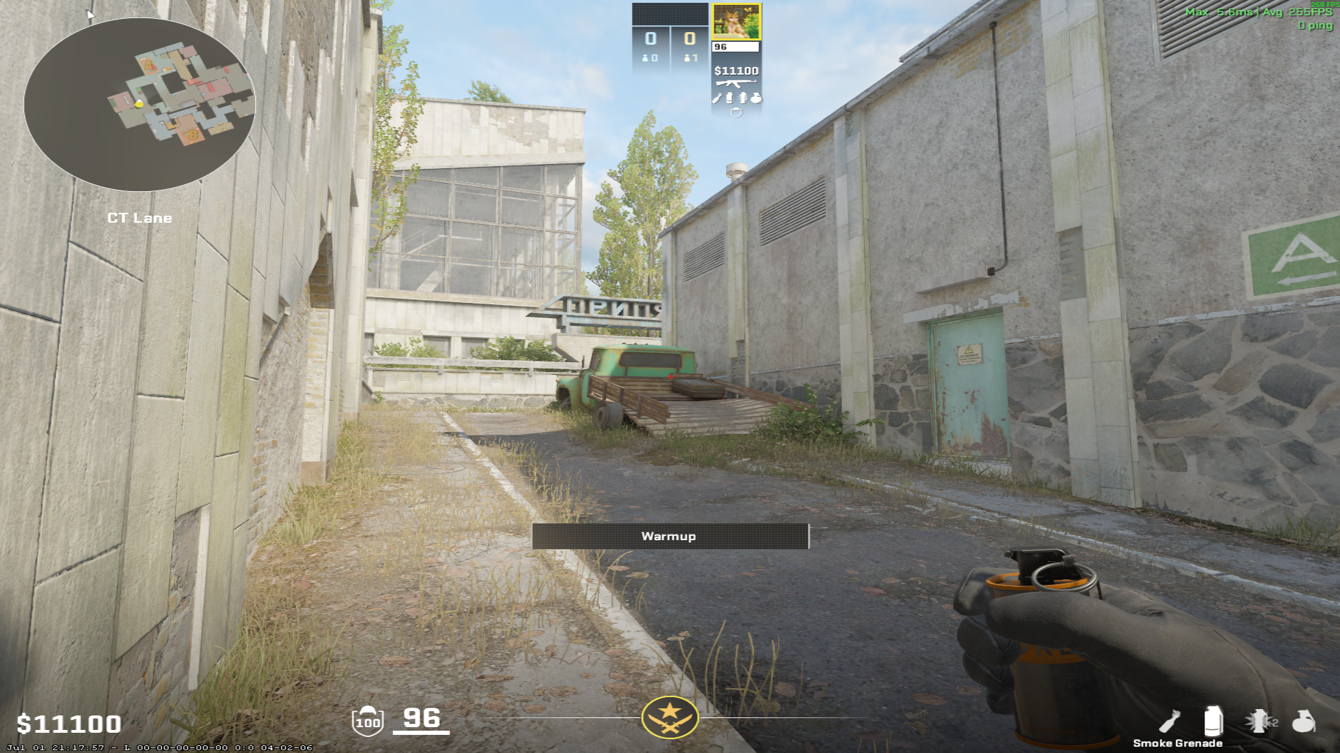 Cache smoke lineup Quad Smoke — throw 2, where to aim