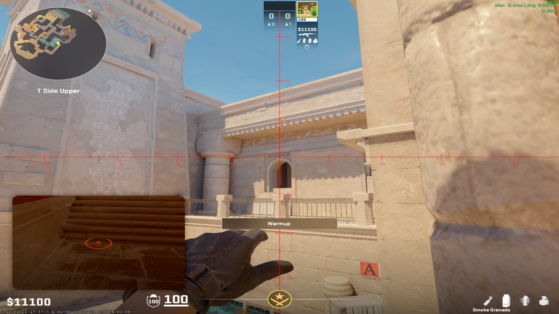 Anubis smoke lineup Camera Smoke — throw 1, where to aim
