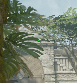 Ancient smoke lineup Red Room Smoke — throw 6, precise aim point