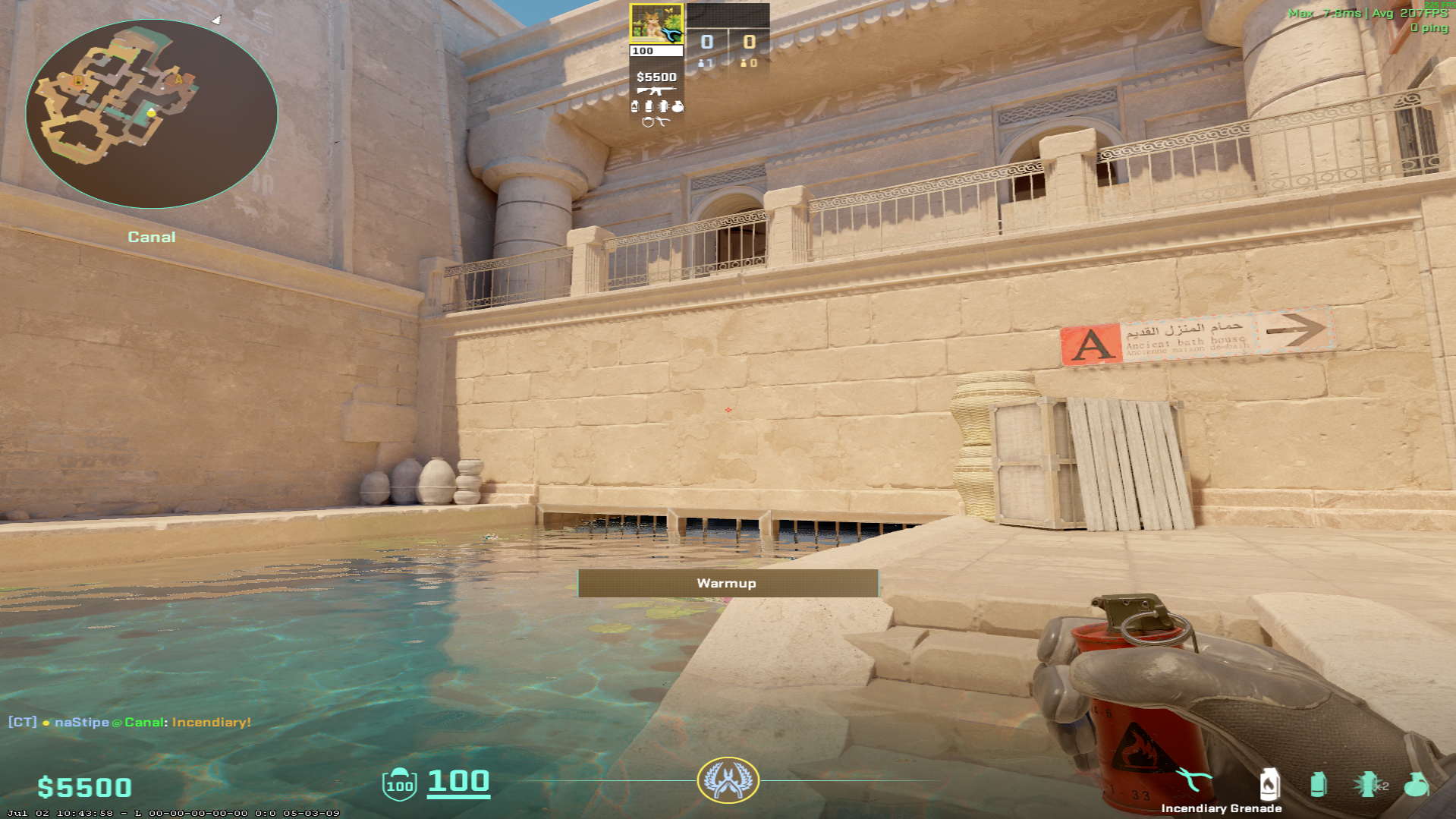 Anubis molotov lineup Plateau Molotov — throw 1, where to aim
