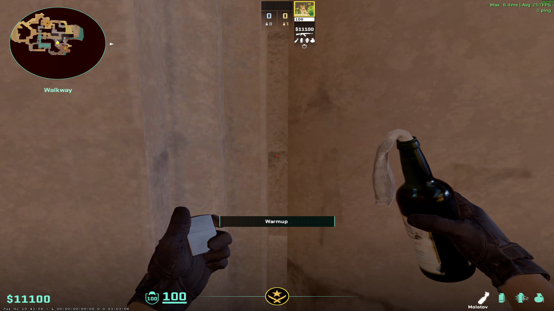 Anubis molotov lineup Palace Molotov — throw 1, where to stand (2)