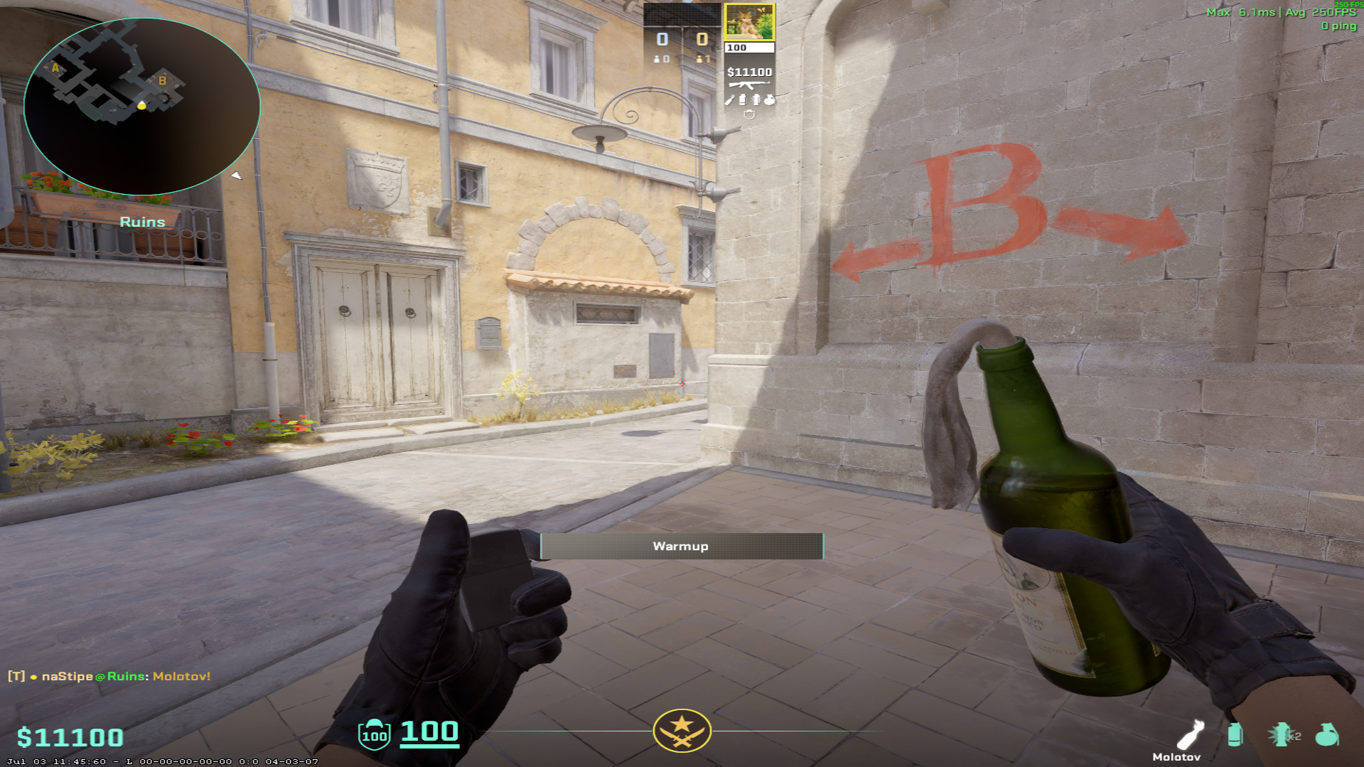 Inferno molotov lineup Unnamed molotov lineup — throw 1, where to aim