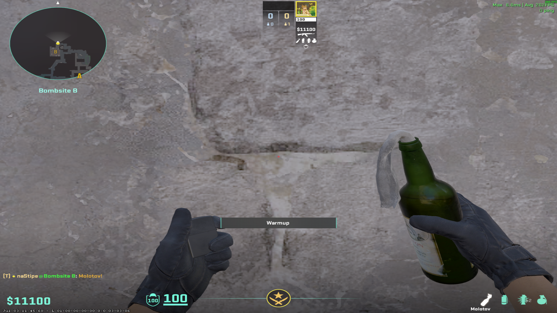 Inferno molotov lineup First Box Molotov — throw 2, where to stand (2)
