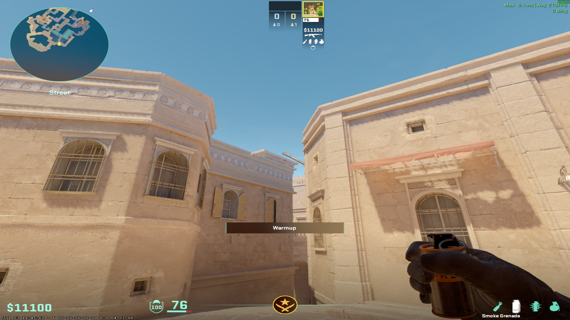 Anubis smoke lineup Camera Smoke — throw 3, where to aim