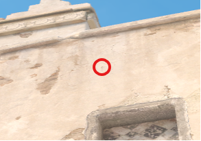 Dust II smoke lineup B Plat Smoke — throw 3, precise aim point