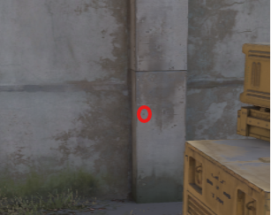 Cache molotov lineup Toxic Molotov From B Site — throw 1, precise aim point