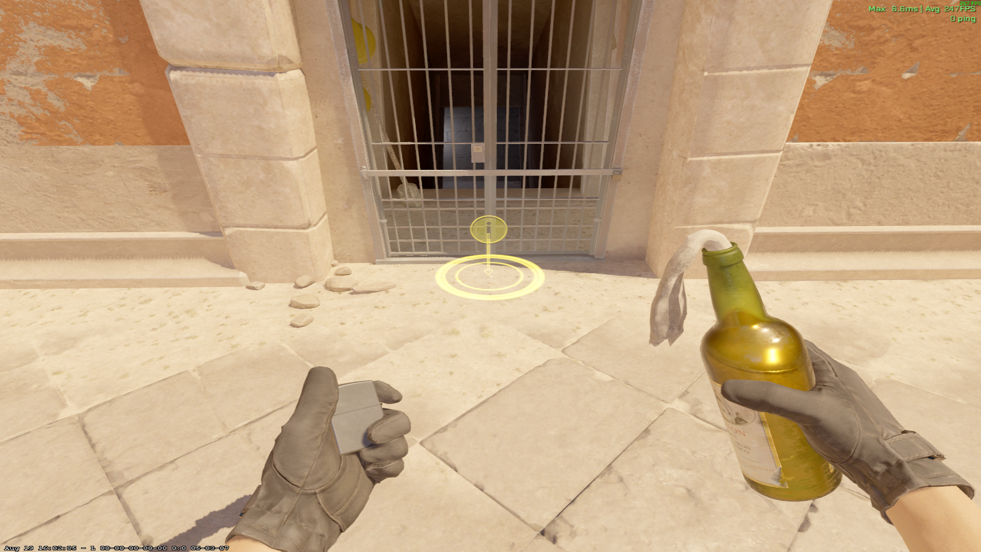 Anubis molotov lineup Jumpthrow Molotov Lineup — throw 1, where to stand (1)