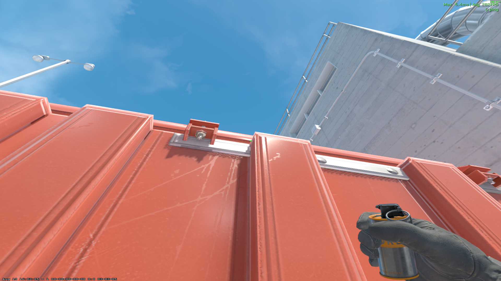 Nuke smoke lineup Top Main Smoke (Giant) — throw 2, where to aim
