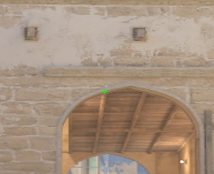 Mirage smoke lineup Standing Smoke Lineup — throw 1, precise aim point
