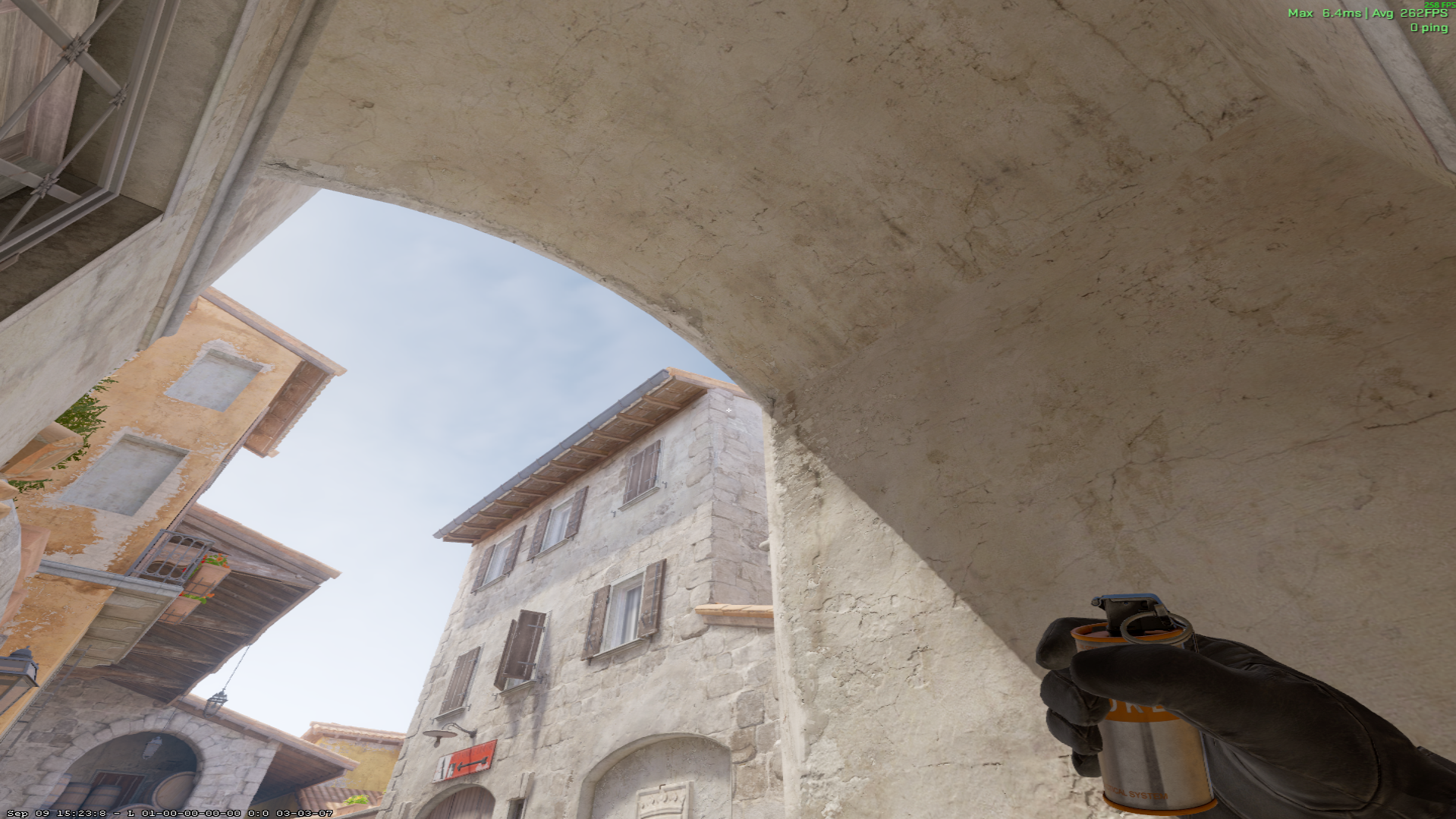 Inferno smoke lineup Standing Smoke Lineup — throw 1, where to aim (1)