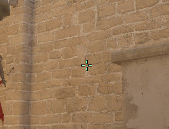 Mirage smoke lineup CT Smoke — throw 3, precise aim point