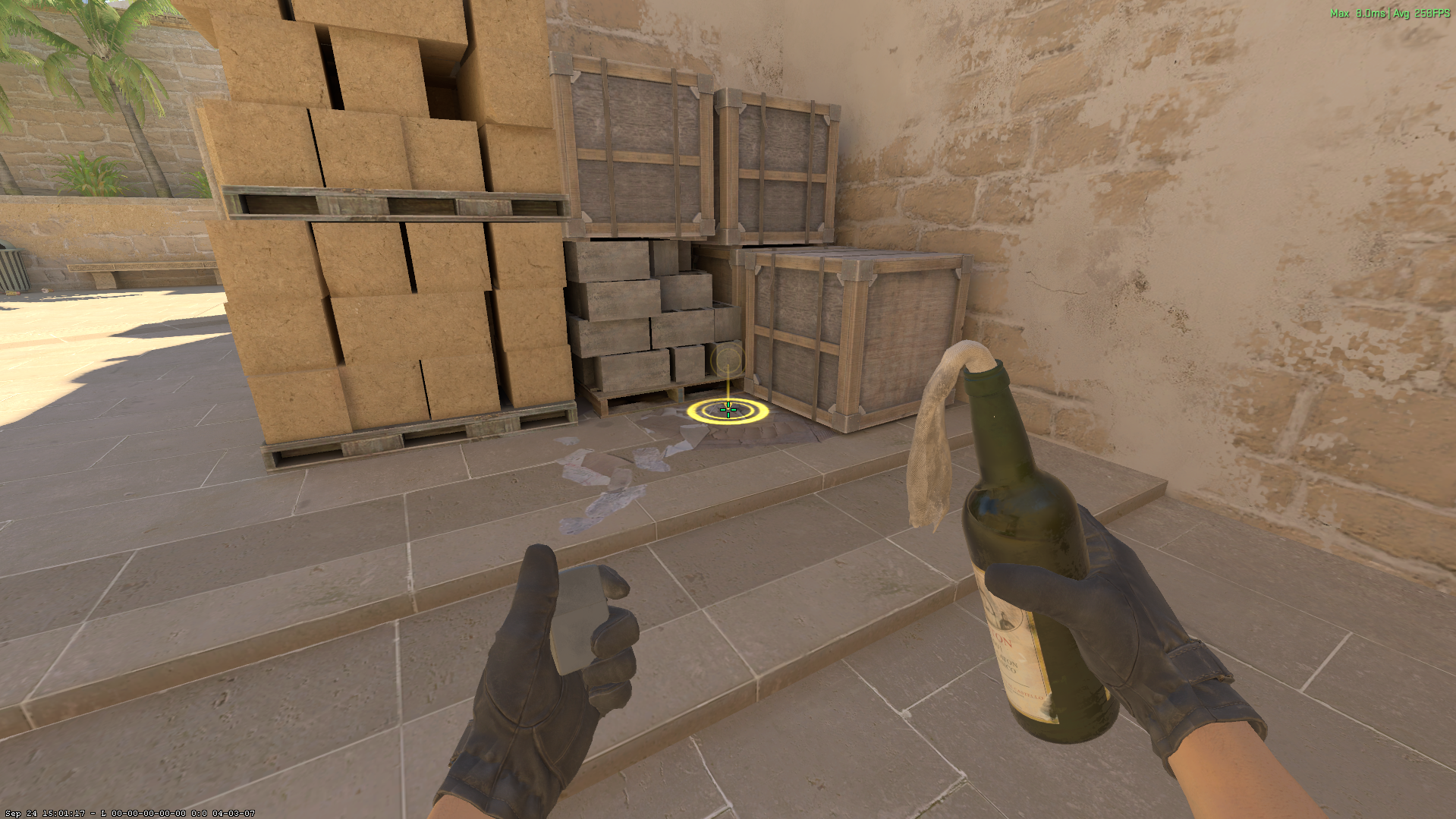 Mirage molotov lineup Jumpthrow Molotov Lineup — throw 1, where to stand
